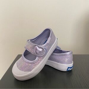 KEDS Harper Lilac Shimmer Mary Jane - Toddler 4